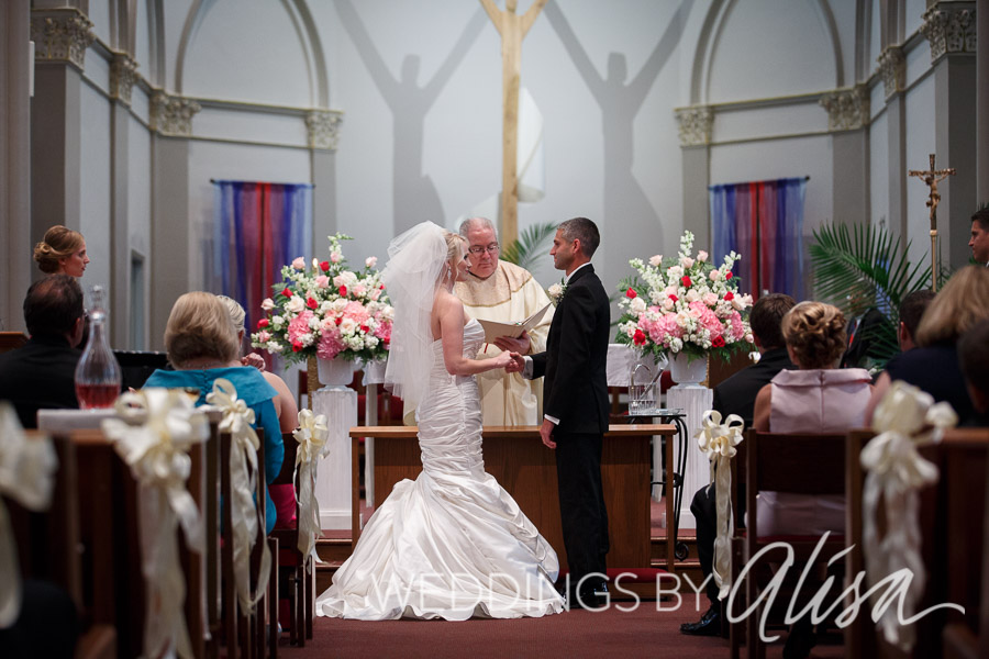 Wedding Ceremony Photos at Duquesne Chapel
